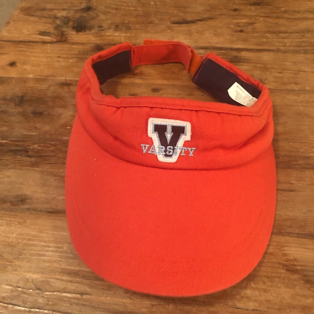 New Orange & Blue Varsity Visor